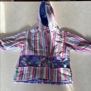 Colorful Striped Kids Jacket